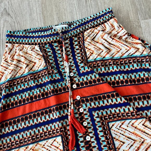 Womens John Paul Richard Multicolor Printed Maxi Skirt - S - Picture 2 of 5